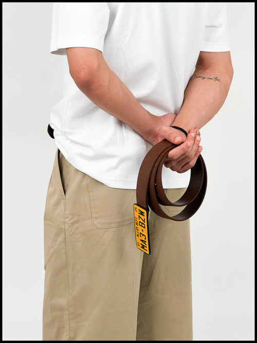THE NUMBER PLATE BELT